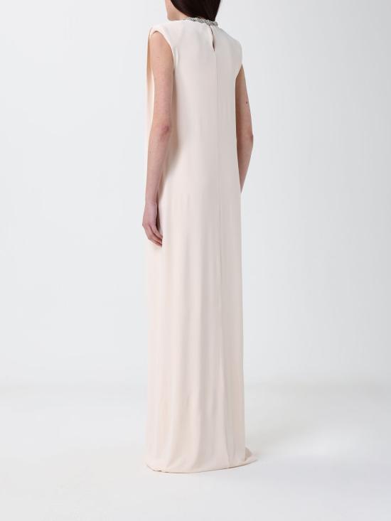 26SS 엘리자베타프랜치 롱 원피스 AR83J63E2 FB6 Yellow - ELISABETTA FRANCHI