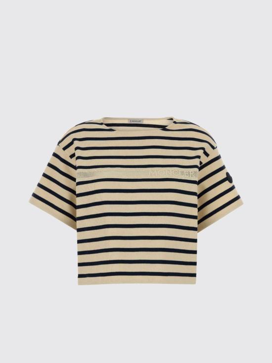 26SS 몽클레어 반팔 티셔츠 8C0005089BEB F07 White