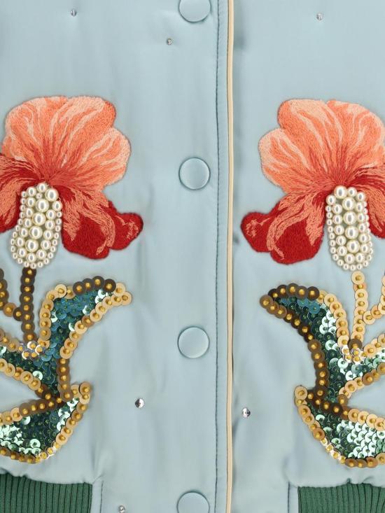 26SS 발렌티노 가라바니 봄버 자켓 8B3CI1758M6 9VC Gnawed Blue - VALENTINO GARAVANI