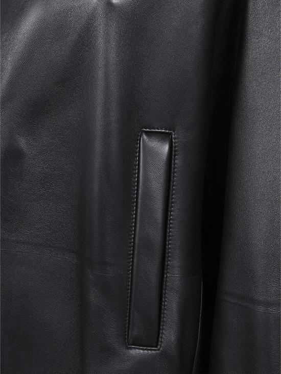 26SS 피비 파일로 가죽 자켓 DV129LE3367 900BK Black - PHOEBE PHILO