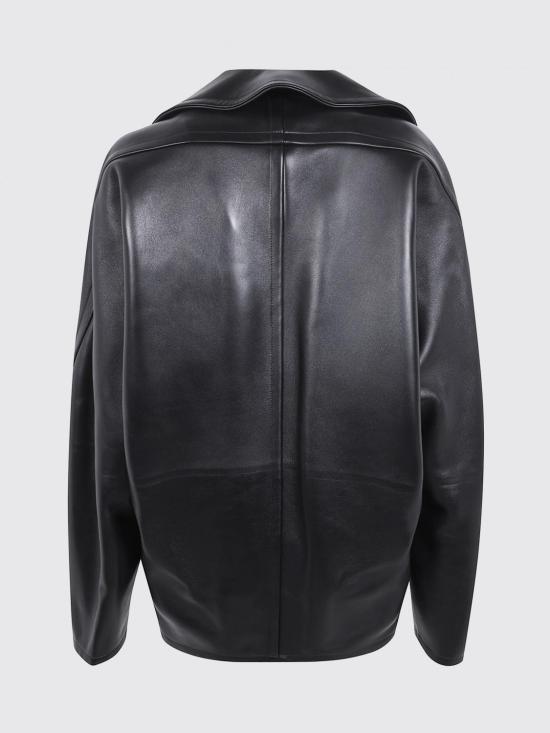 26SS 피비 파일로 가죽 자켓 DV129LE3367 900BK Black - PHOEBE PHILO