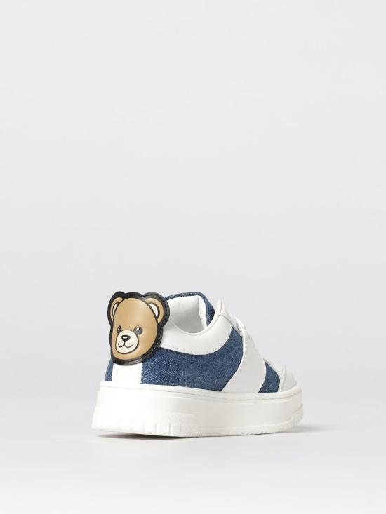 26SS [키즈] 모스키노 스니커즈 83092 1 White - MOSCHINO