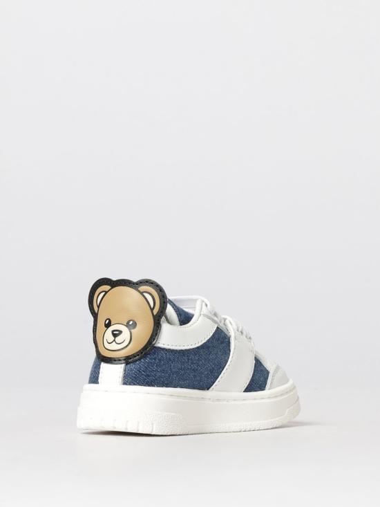 26SS [키즈] 모스키노 스니커즈 82974 1 White - MOSCHINO