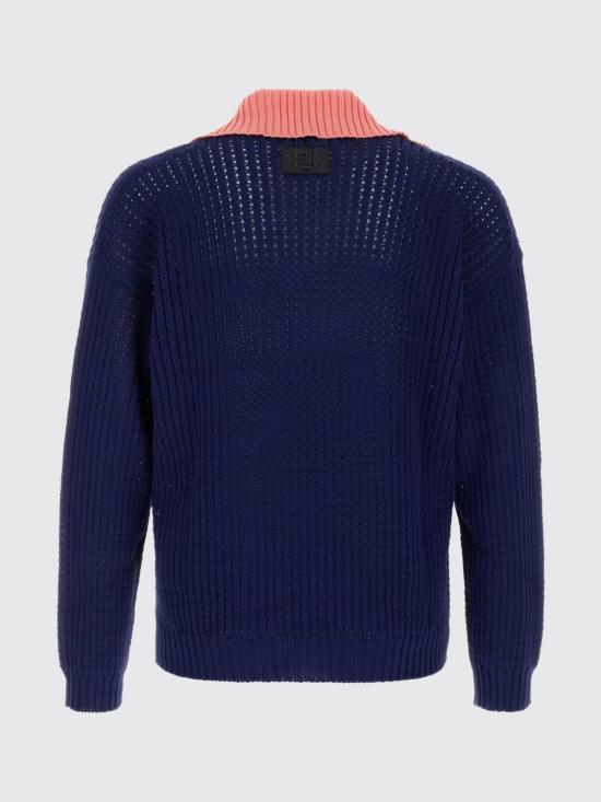 26SS 펜디 폴로 티셔츠 FZE077AYY3 F1A9C Blue - FENDI