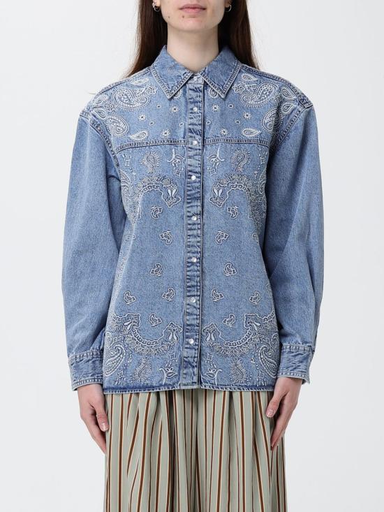 26SS 리우조 셔츠 UA6145D0313 79016 Denim