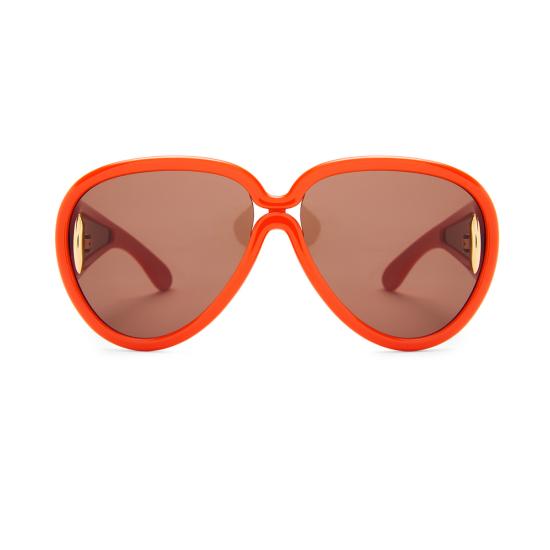  로에베 안경 LW40132 I 파울라스 이비자 42 E 선글라스 오렌지 - LOEWE
