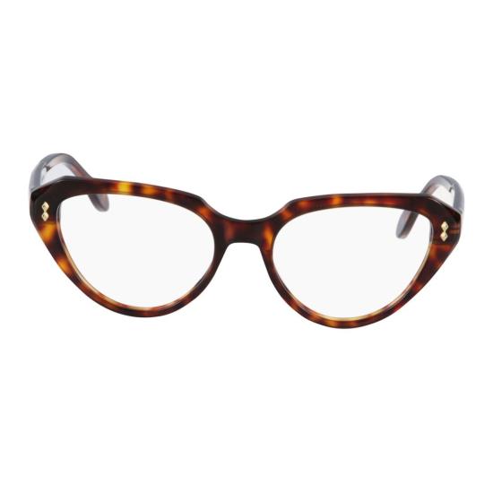  카돌 안경 롤라 글래머 캣아이 호피무늬 안경 (골드 장식)