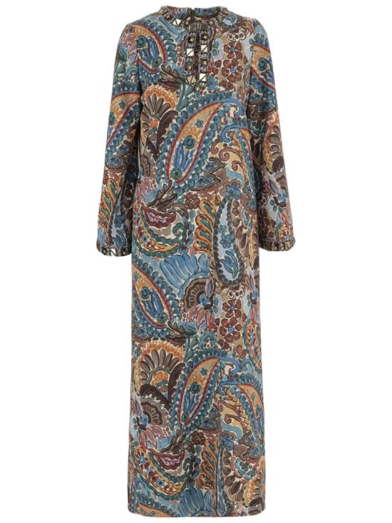 26SS 필리파 1970 롱 원피스 REMIBLUE Multicolor