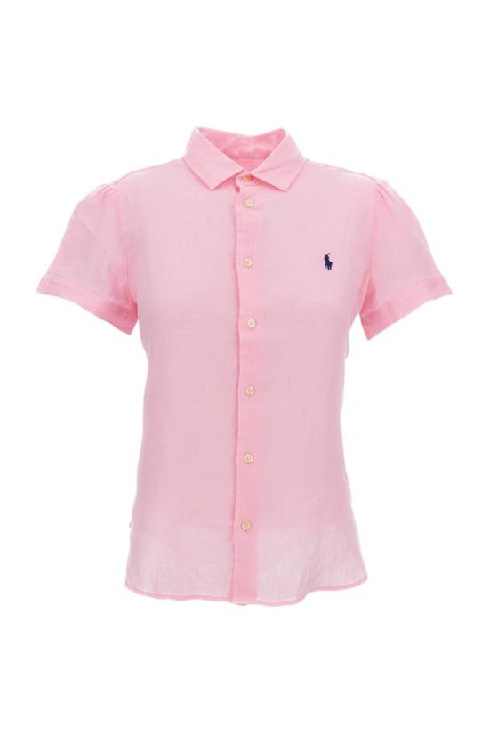 26SS 폴로 랄프로렌 셔츠 211973366501CARMELPINK Pink