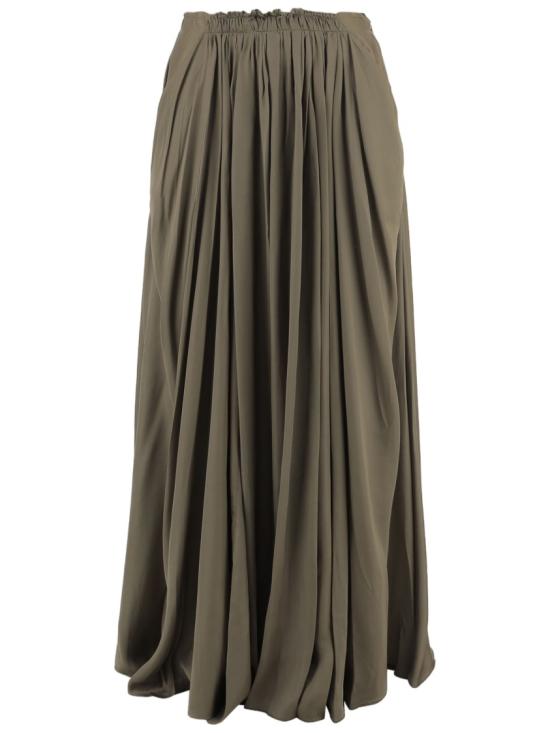 26SS 사 수 파이 롱 스커트 S26225V0750 Green