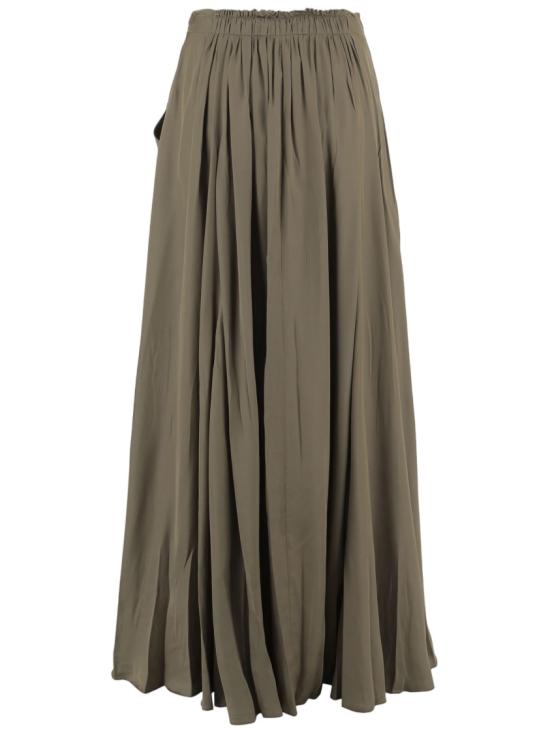 26SS 사 수 파이 롱 스커트 S26225V0750 Green - SA SU PHI