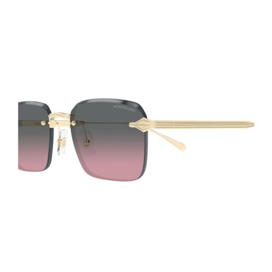 26SS 몽블랑 선글라스 19YR5GA0A Gold - MONTBLANC