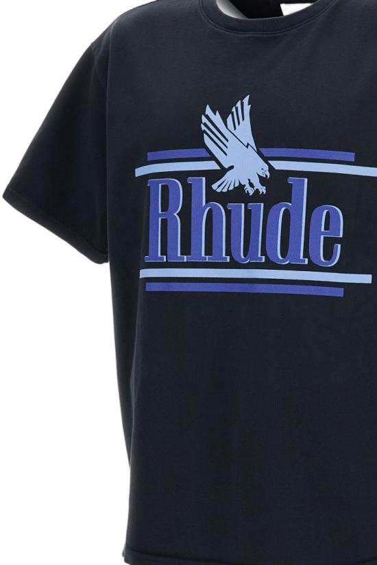 26SS 루드 반팔 티셔츠 RHSS26TT010126183 Black - RHUDE
