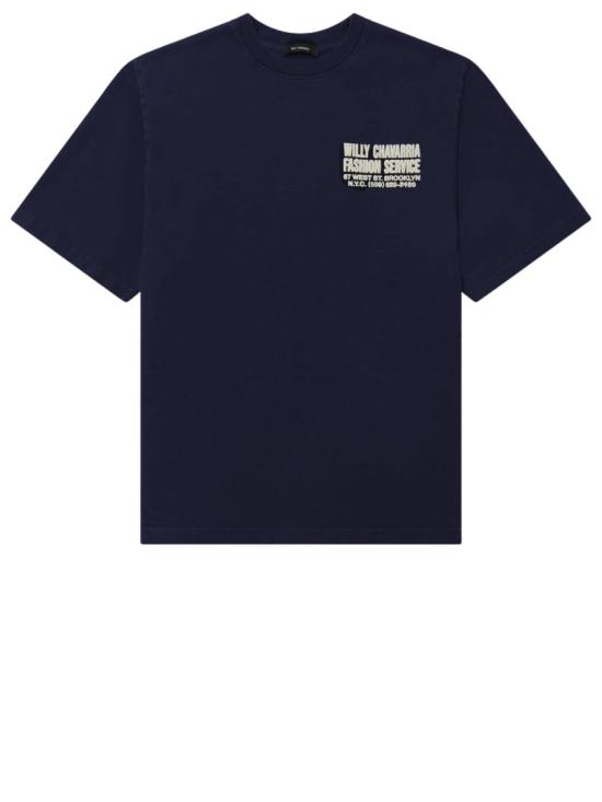 26SS 윌리 차바리아 반팔 티셔츠 WCJSY0180014 Blue