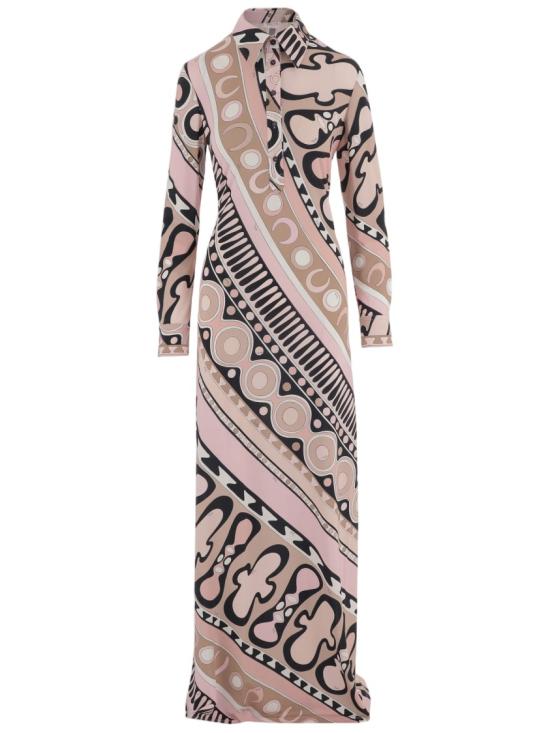 26SS 에밀리오푸치 롱 원피스 6HJI656H887063 Pink