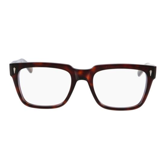  카돌 안경 프리미엄 13-53 직사각형 호피무늬 프레임 안경 (금속 장식 포함)