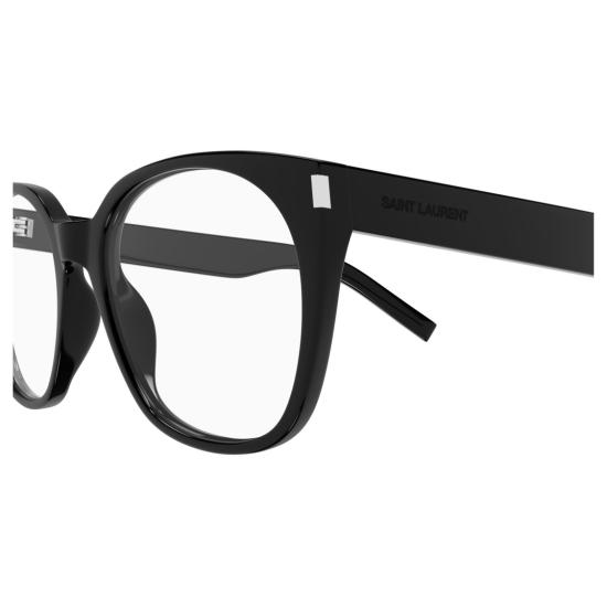 26SS 생로랑 안경 재활용 아세테이트 마감 처리된 사각 프레임 안경 - SAINT LAURENT