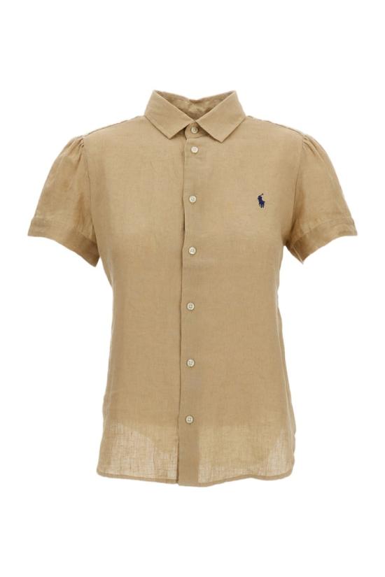 26SS 폴로 랄프로렌 셔츠 211973366507COASTALBEIGE Brown