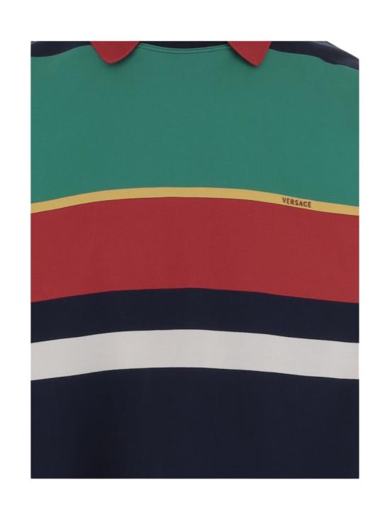 26SS 베르사체 폴로 티셔츠 10245801A178906G870 Multicolor - VERSACE