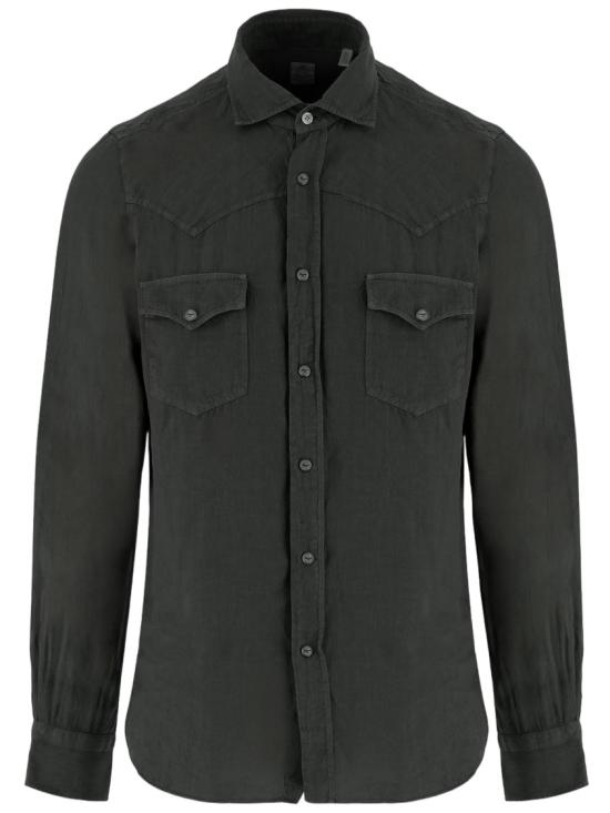 26SS 피나모레 긴팔 셔츠 P6001G208 Green