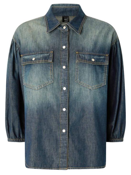 26SS 핑코 데님 자켓 106596A37KPJC Blue