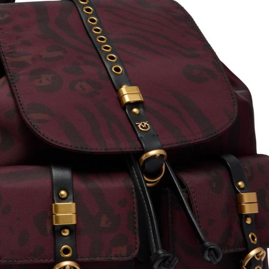 26SS 핑코 백팩 106051A35GYZ9Q Burgundy - PINKO