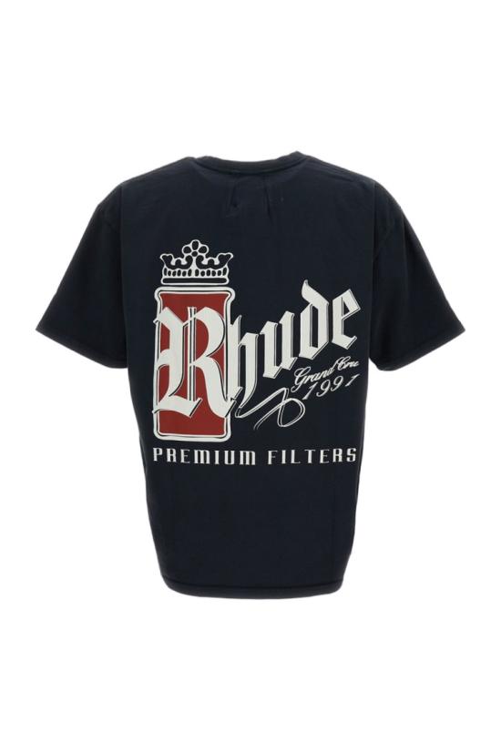 26SS 루드 반팔 티셔츠 RHSS26TT070123159 Black - RHUDE