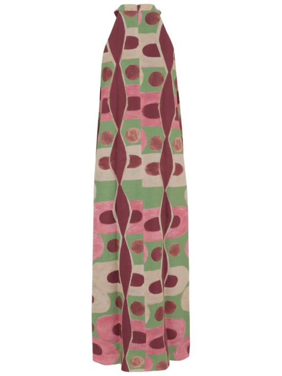 26SS 필리파 1970 롱 원피스 NOEMIPINKGREENBROWN Multicolor - PHILIPPA 1970