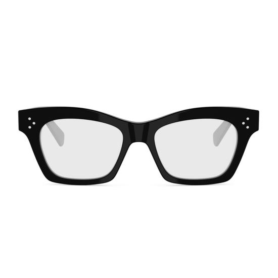  셀린느 안경 CL50175 I 3 도트 HD 001 아세테이트  블랙