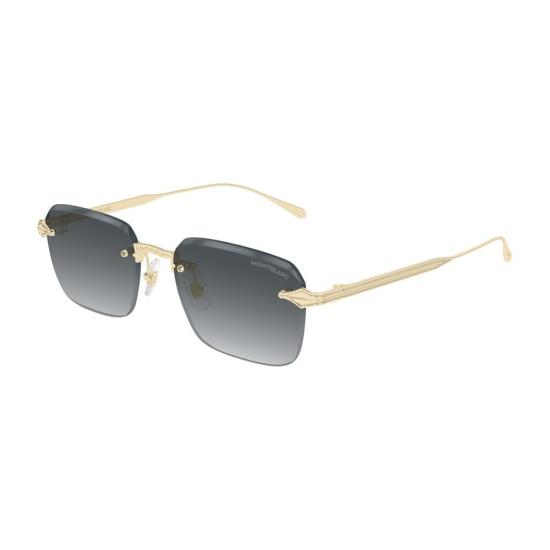 26SS 몽블랑 선글라스 19YT5GA0A Gold - MONTBLANC