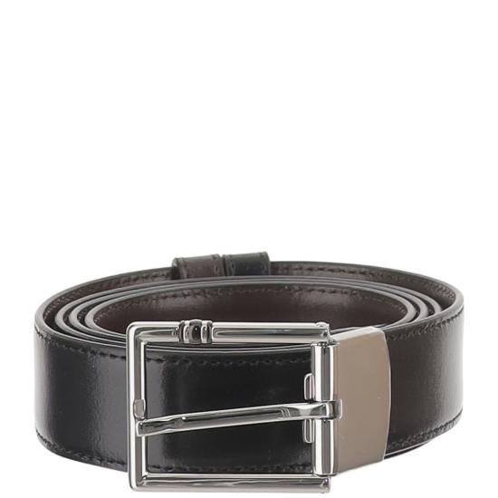 26SS 몽블랑 가죽 벨트 222373BLACK EBONY Black