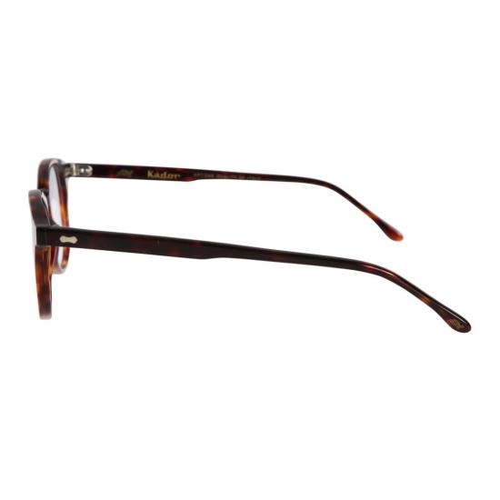  카돌 안경 페퍼 클래식 라운드 호피무늬  (메탈릭 액센트 포함) - KADOR