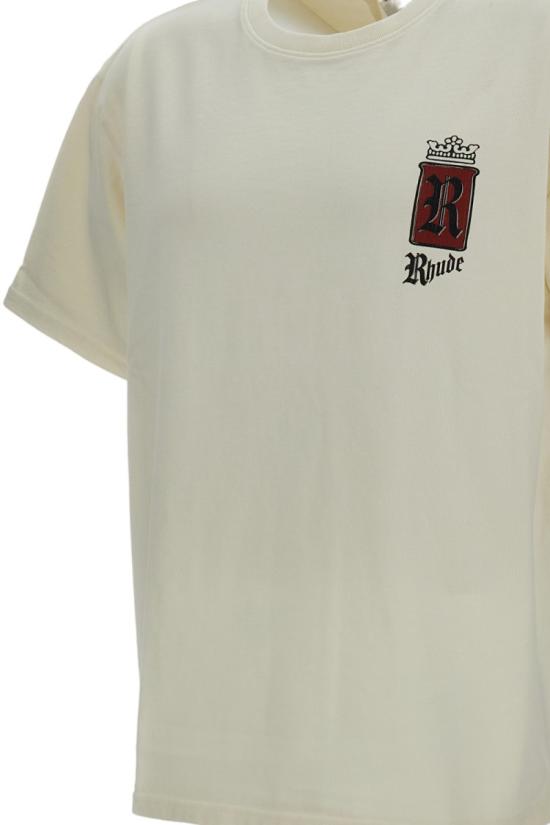 26SS 루드 반팔 티셔츠 RHSS26TT070123160 White - RHUDE