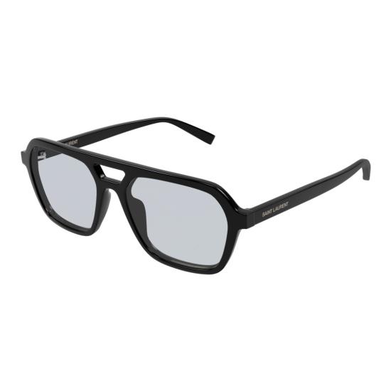 26SS 생로랑 선글라스 브릿지 부분이 뚫린 오버사이즈 스퀘어 프레임 - SAINT LAURENT