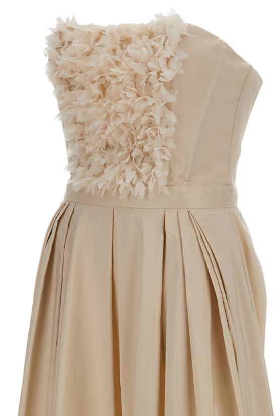 26SS 엘리자베타프랜치 롱 원피스 AB94262E2045 Neutrals - ELISABETTA FRANCHI