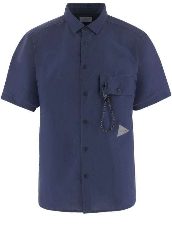 26SS 앤드원더 반팔 셔츠 5746143025110 Blue