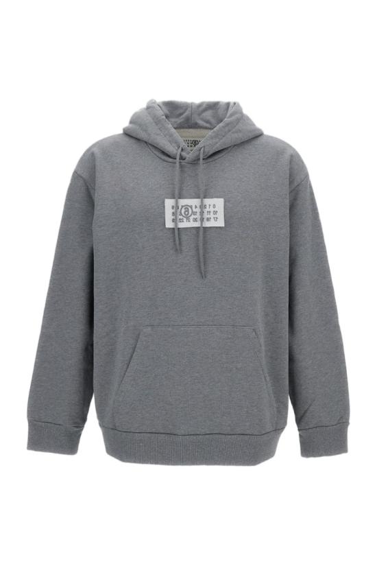 26SS MM6 메종마르지엘라 후드 티셔츠 SH2GU0034S25337853M Grey