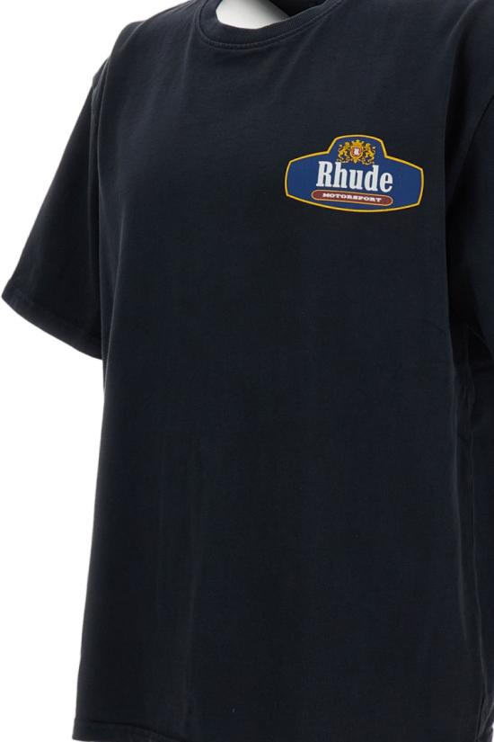 26SS 루드 반팔 티셔츠 RHSS26TT040126189 Black - RHUDE