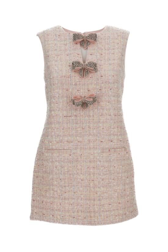 26SS 셀프 포트레이트 숏 원피스 SS26179SPPINK Pink - SELF PORTRAIT