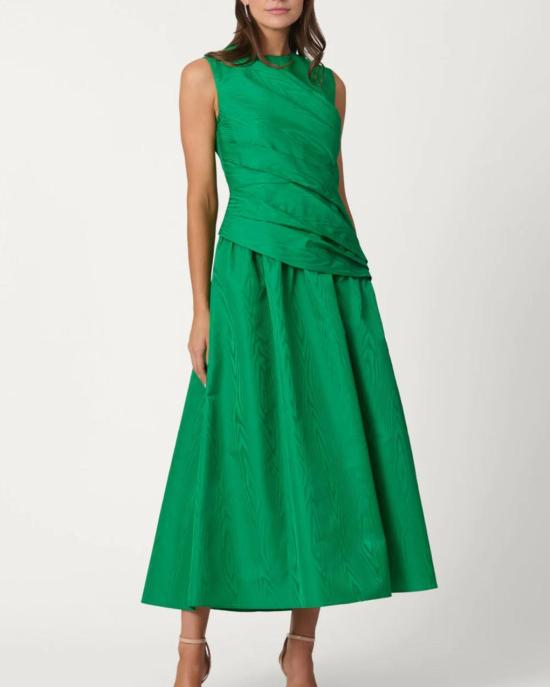  쇼산나 롱 원피스 쇼샨나 가브리엘 드레스, 생기 넘치는 녹색