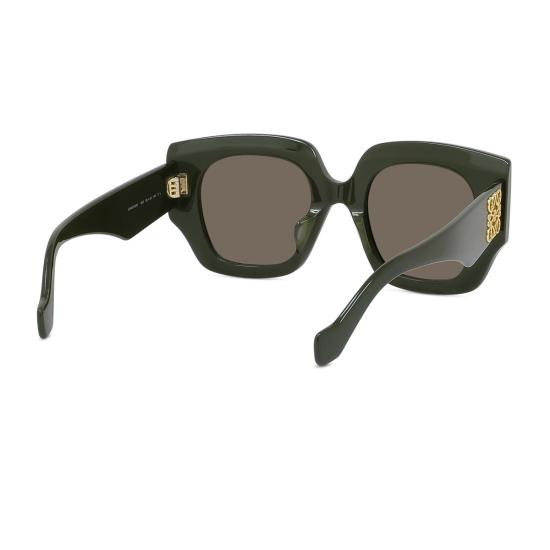  로에베 안경 LW40129 U 아나그램 96 E 선글라스 그린 - LOEWE