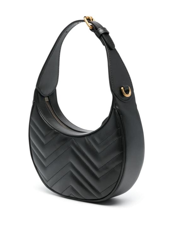 26SS 구찌 GG 마몽 하프문 쉐이프 미니백 699514 DTDHT1000 97 - GUCCI