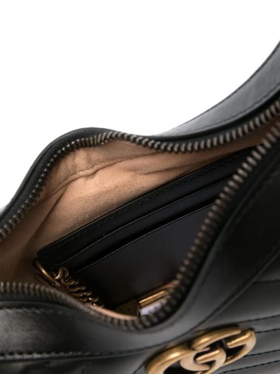 26SS 구찌 GG 마몽 하프문 쉐이프 미니백 699514 DTDHT1000 97 - GUCCI