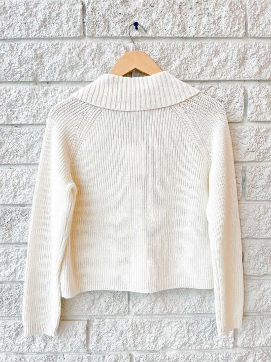  데미리 뉴욕 가디건 데밀리 모건 코튼 린넨  오프 화이트 - DEMYLEE