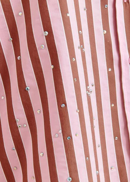  에센셜앤트워프 셔츠 Essentiel Antwerp Jelief 라인스톤 셔츠 - ESSENTIEL ANTWERP