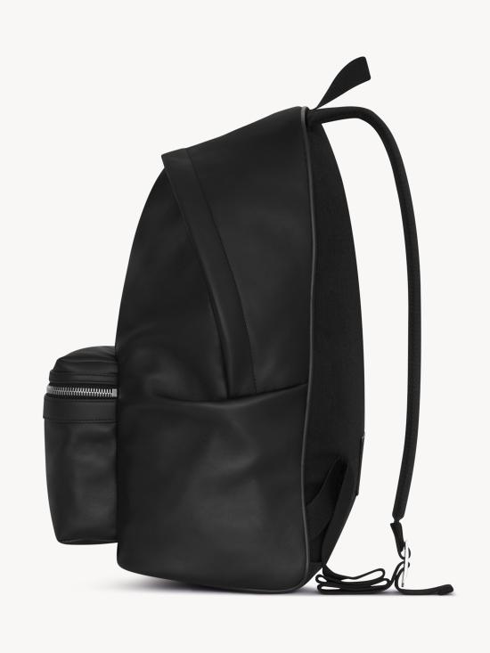 26SS 생로랑 CITY 시티 클래식 로고 백팩 534967AAE8M 1000 Nero - SAINT LAURENT
