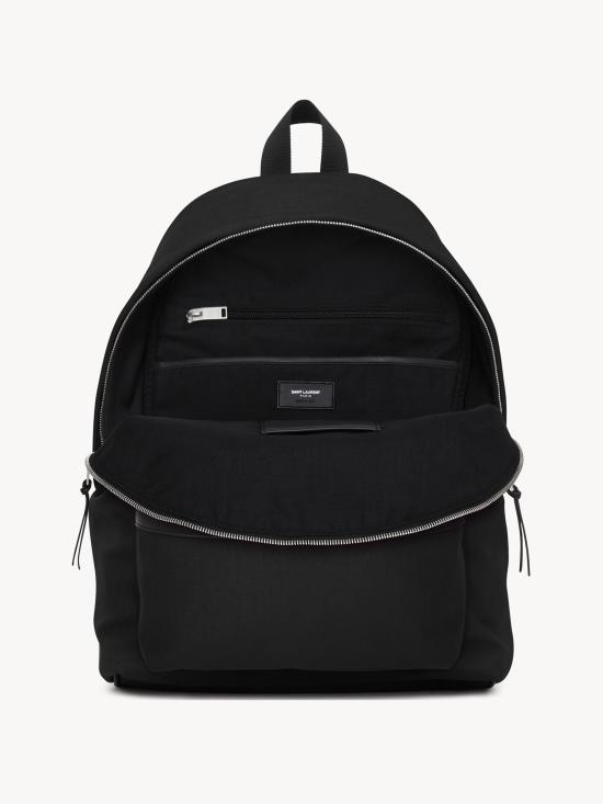 26SS 생로랑 CITY 시티 클래식 로고 백팩 534967FAEYY 1000 Nero - SAINT LAURENT