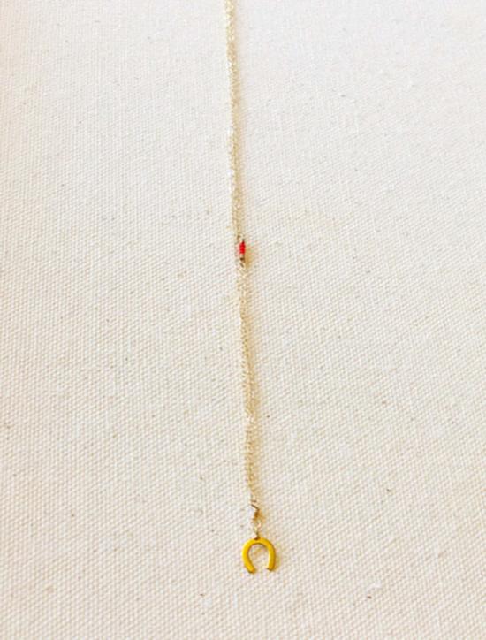  Emma Rose Designs 목걸이/팬던트 엠마 로즈 디자인의 미니 말발굽 목걸이