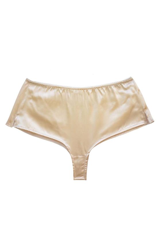  로레트 란제리 팬티 조이 실크 힙스터