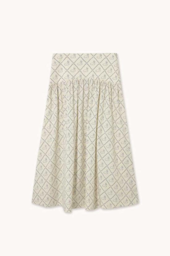  타이니 빅 시스터 롱 스커트 스완 스커트